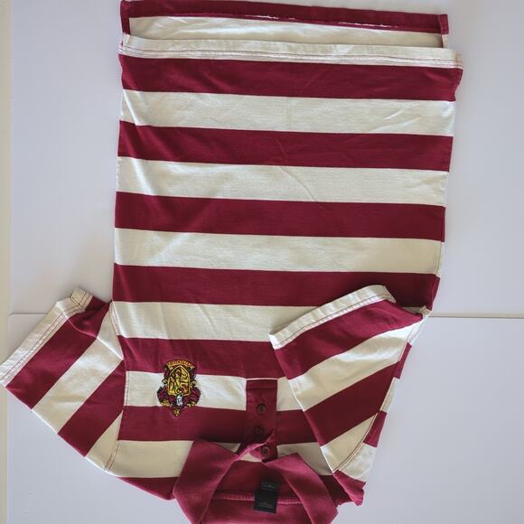 Harry Potter Rugby Polo Men's M Quidditch Gryffindor Embroidered 07 - Picture 6 of 10